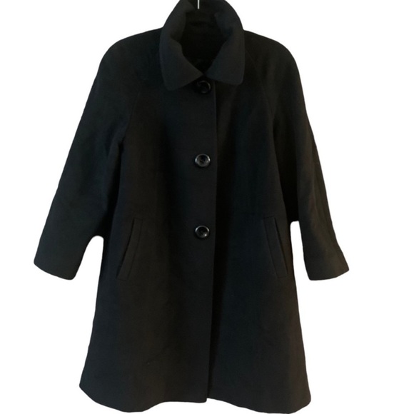 ❄️🎉Host Pick❄️🎉 Vintage Wool/Cashmere/Angora Italian Fabric Coat - Picture 7 of 15